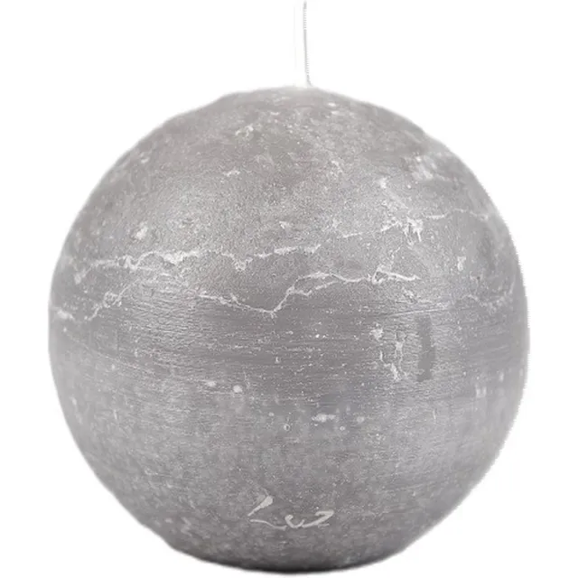 Rasteli Luz Your Senses Kaars-Bolkaars Muis Grijs D 10 cm