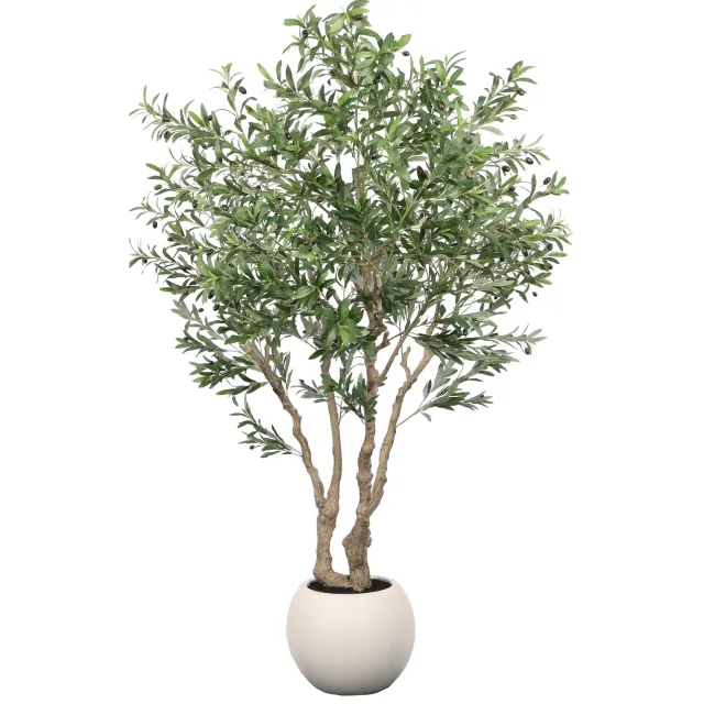 AVH-Collectie Kunst olijfboom robuust met pot H240 cm