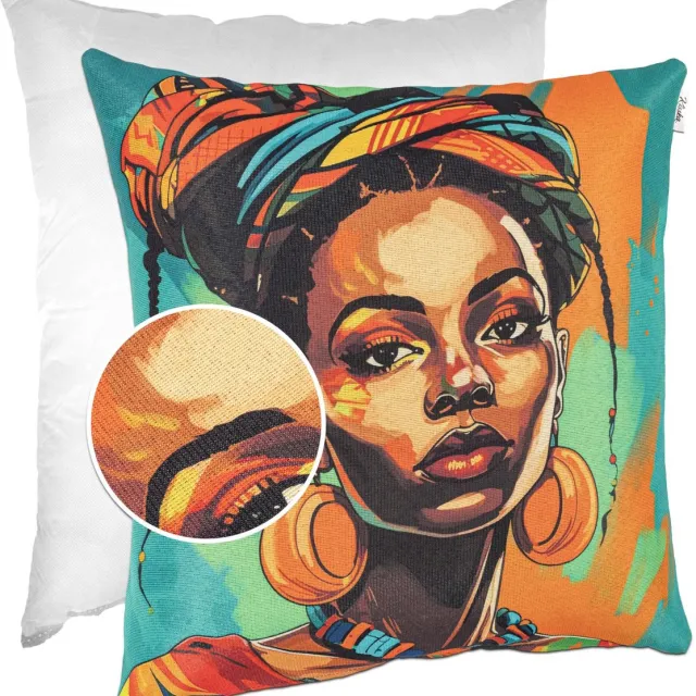 ANRO Sisay Sierkussen 40x40 cm - Gobelin - Inclusief vulling Multicolor