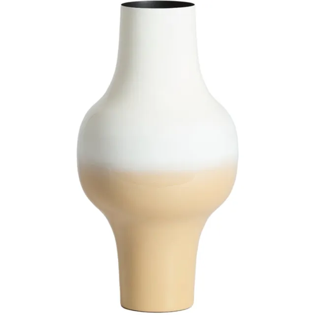 Light & Living Light&living Vaas deco Ø22,5x41,5 cm SINDO crème+beige