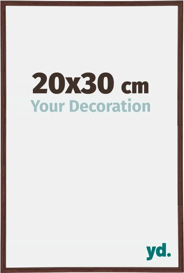 yd. Your Decoration - Fotolijst 20x30 cm - Kunststof - Bruin - Annecy