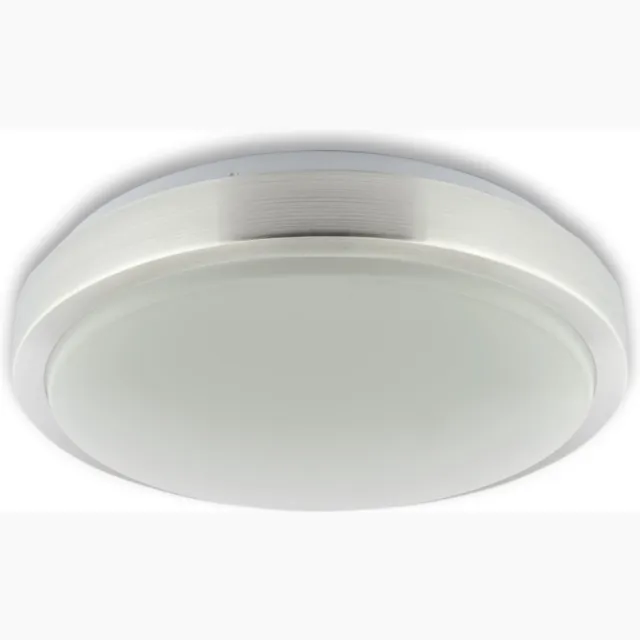 Groenovatie LED Plafondlamp - 15W - Rond - 350x85 mm - Warm Wit