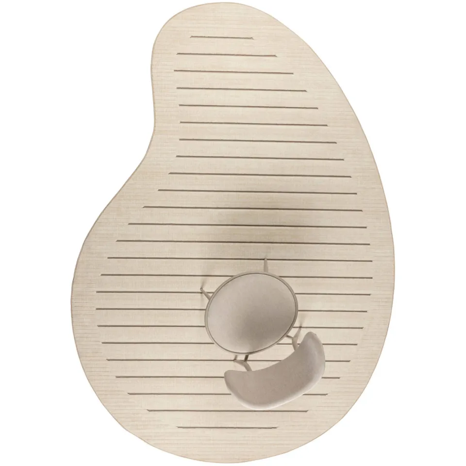 Zuiver Mister vloerkleed beige, foto 3