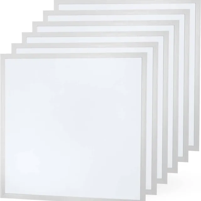 LEDVION 6X LED Panel - 60x60 - 24W - 6500K - 5040L Incl. LED driver + Snelconnector Wit