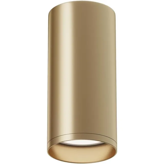 Maytoni FOCUS plafondspot mat goud GU10 – Ø6 cm opbouwspot