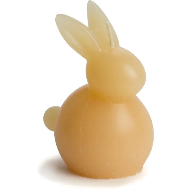 Rustik Lys Pasen - Bunny - Ø7x5,5x9,2 cm - Apricot