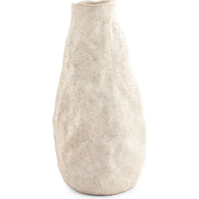S|P Collection Vaas 17xH33,5cm beige Cave