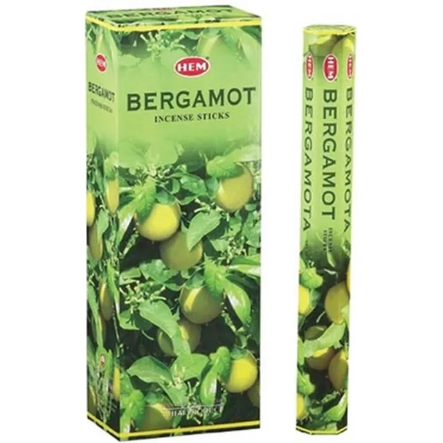 HEM Wierook - Bergamot - Slof (6 pakjes/120 stokjes)
