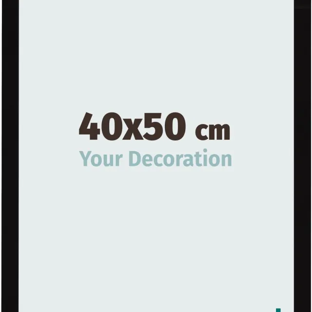 yd. Your Decoration - Fotolijst 40x50 cm - MDF - Zwart Hoogglans - Bologna