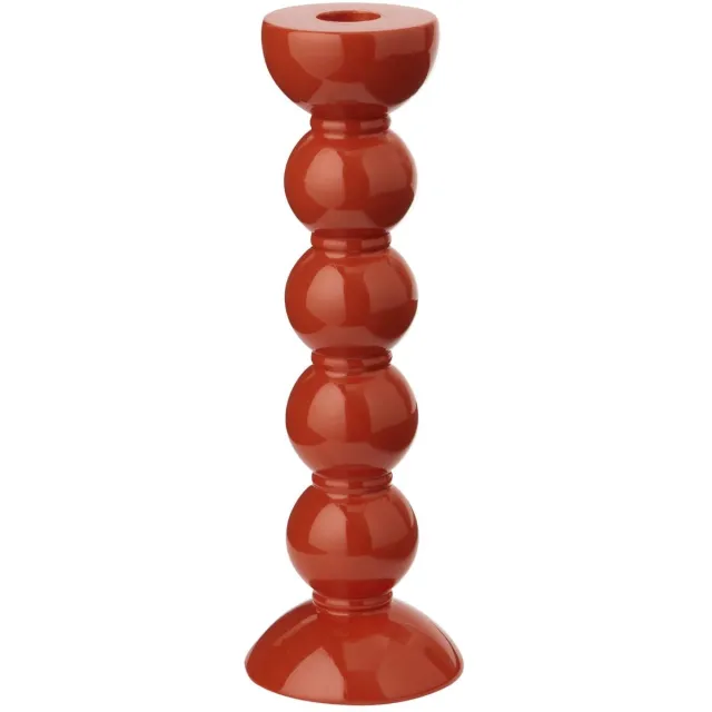 Addison Ross Kandelaar Bobbin Orange 24cm - Kandelaren oranje