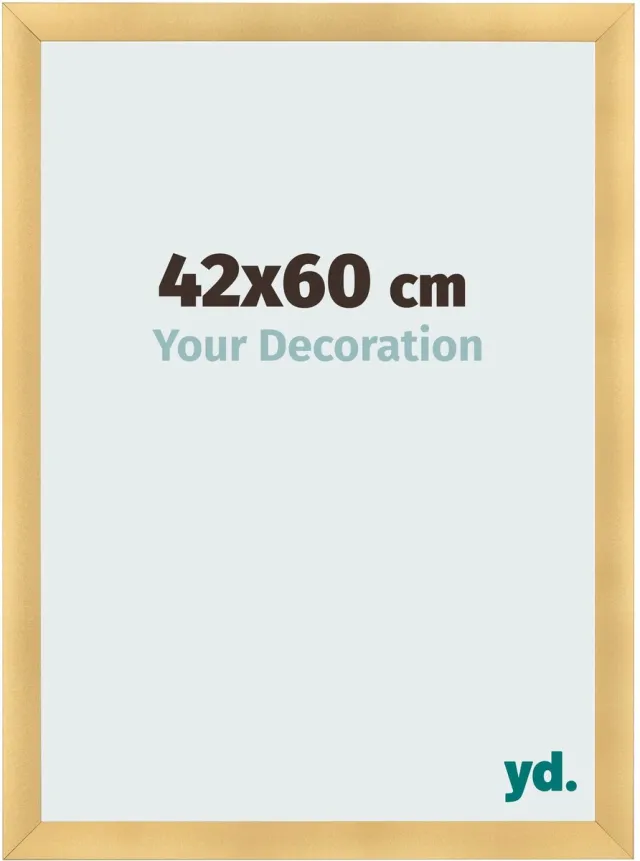 yd. Your Decoration - Fotolijst 42x60 cm - MDF - Goud Mat - Pisa