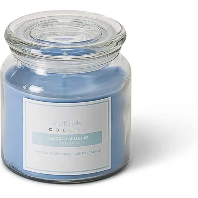 Oniusa Venezia Geurkaars Musk - 400 g - met Witte Musk & Sandelhout Blauw