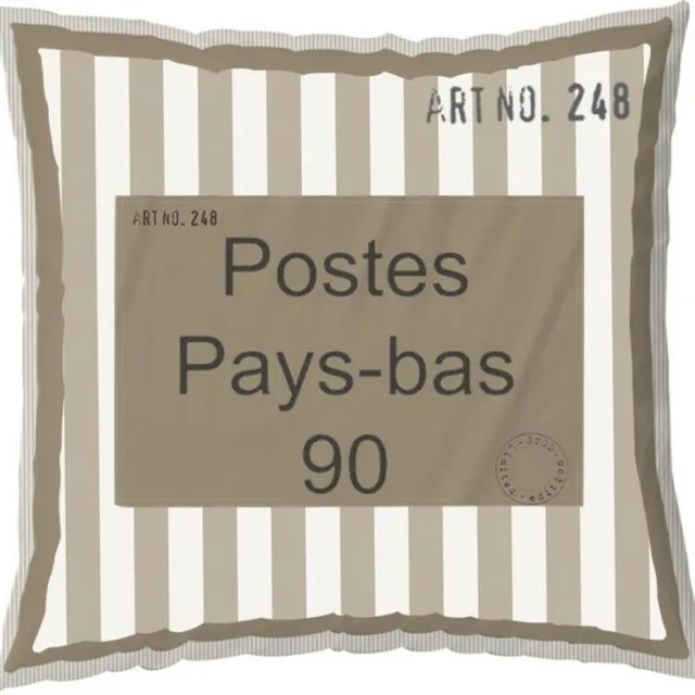 Stapelgoed Post - Sierkussen - Bruin - 75x75