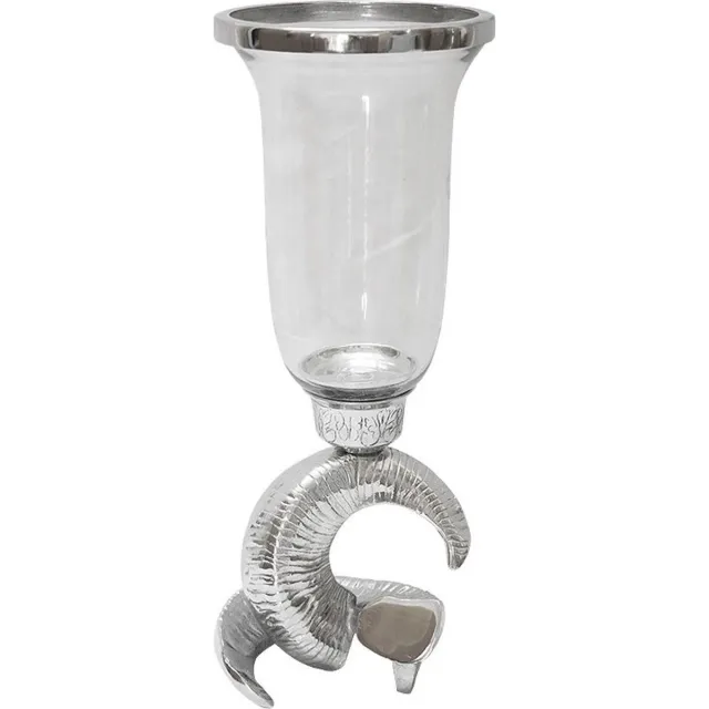 hazenkamp Windlicht Licht Travis 20x20x49cm Silver