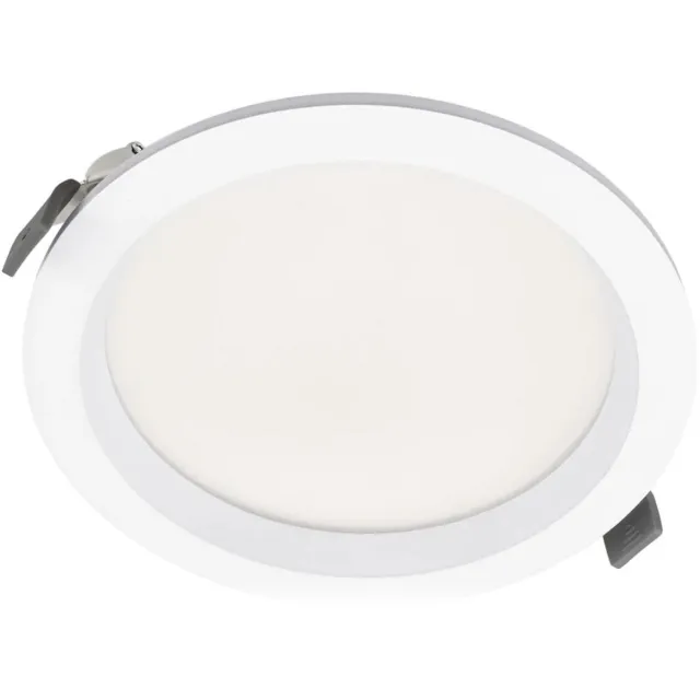 LEDVANCE Downlight Comfort Opal - 12W/15W/18W - 1440/1800/2160Lm - 3000K/4000K - IP44 - Zaagmaat Ø150mm Wit
