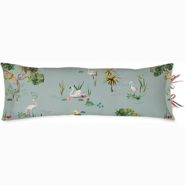 Pip Studio Little Swan Long Sierkussen Grey 30 x 90 Multi