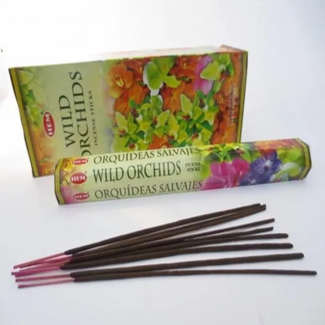 Yogi & Yogini naturals HEM Wierook - Wild Orchids - 1 los pakje á 20 stokjes
