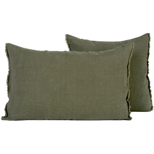 Haomy Limy kussen khaki 55x110 cm