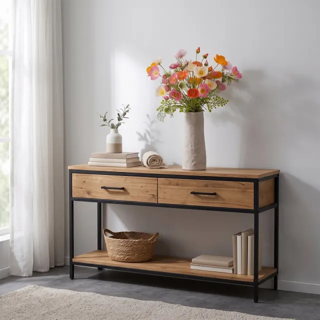 maxifleur Kunstplanten Kunstboeket Jade Denver 60cm Meerkleurig
