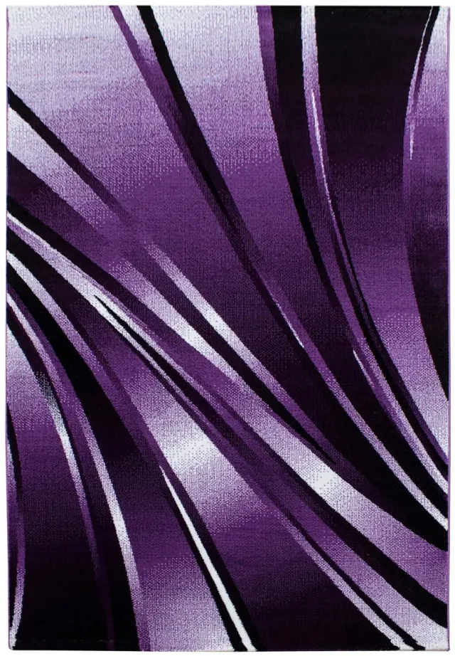 Dutch XXL Modern Vloerkleed | Tapijt | Parma | Strepen | Lichtpaars | 200x290 cm
