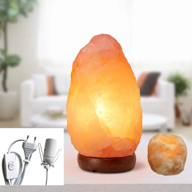 aura Himalaya Zoutlamp - Zoutlamp - Oranje - ‎12cm x 12cm x 30cm