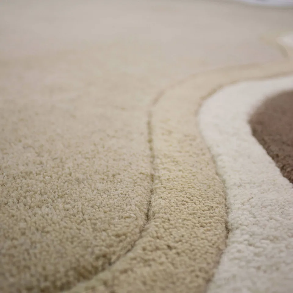 Flair Rugs Leo Scallop Border vloerkleed ivoor, foto 5