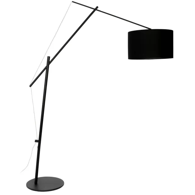 Housecraft Living Tokio Vloerlamp/ Staande lamp Zwart