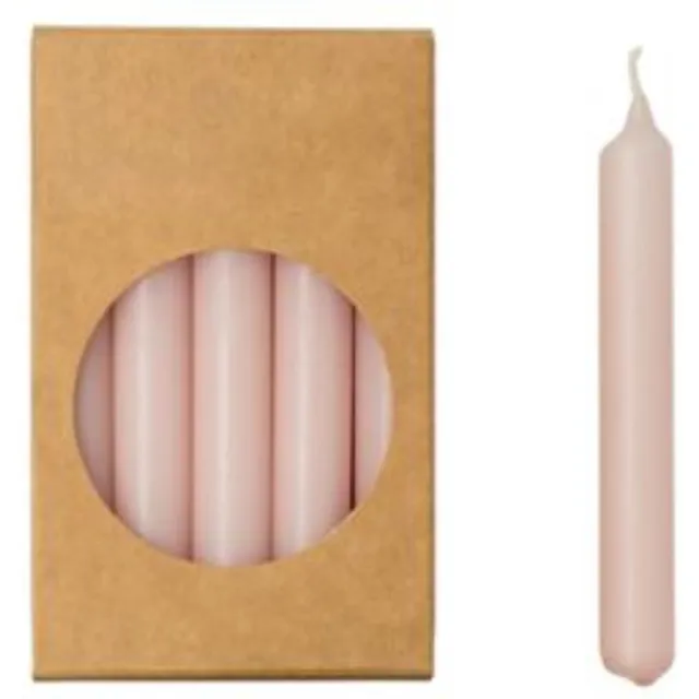 Rustik Lys Blossom - Potloodkaarsen Klein - 20 stuks - 1,2 x 10cm Roze