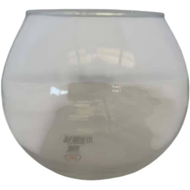 Daan-Kromhout Glas bol vaas d13xh10cm transparant