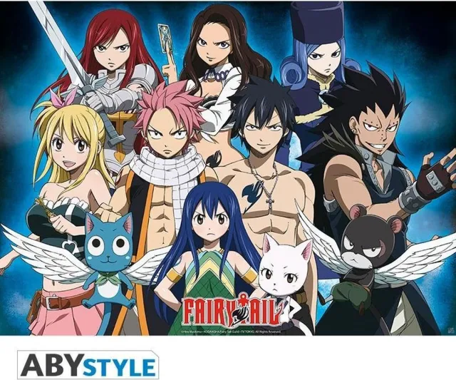 ABYSTYLE Poster Fairy Tail - Group 2 52x38cm Divers