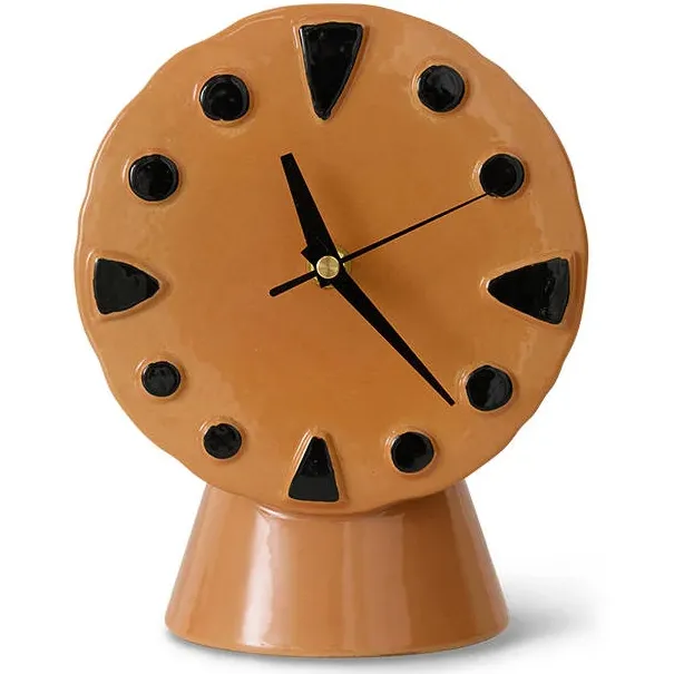 HKLIVING Retro tafelklok perzik