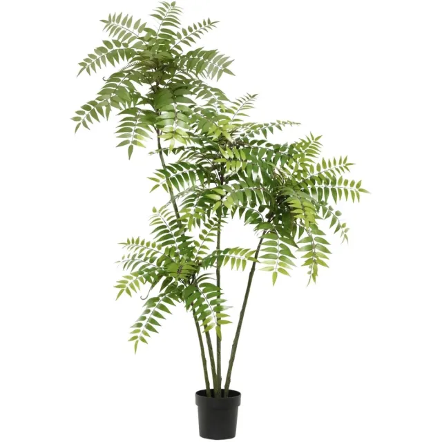 Trendyplants Kunst Mahonia - Mahoniestruik - Kunstplant - Hoogte 185cm - Potmaat Ø20cm groen