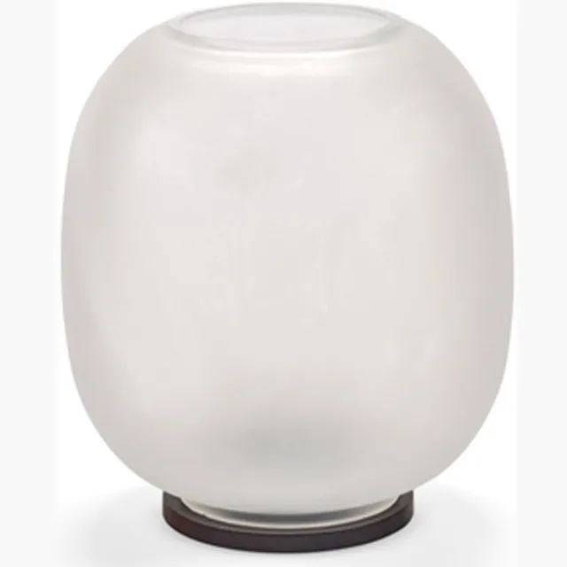 Serax Piet Boon Lumen windlicht D23cm H28cm transparant / zwart