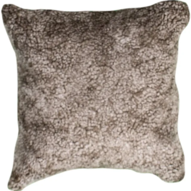 Van Buren Sinds 1861 Schapenvacht kussen | Teddy sahara - Crossbreed 45x45cm