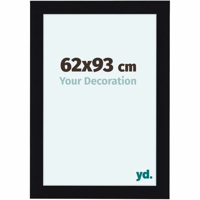 yd. Your Decoration - Fotolijst 62x93 cm - MDF - Zwart Hoogglans - Como