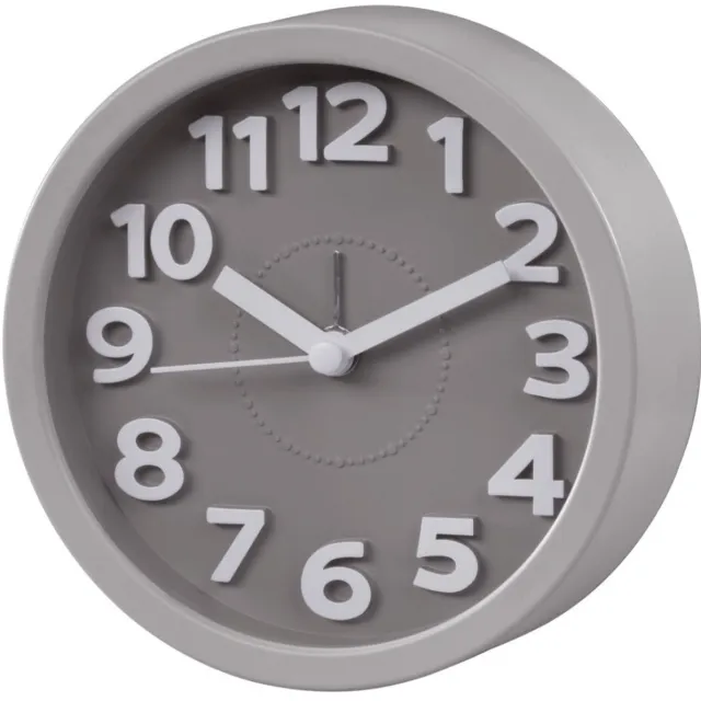 Hama wekker- Retro - Rond- Taupe bruin