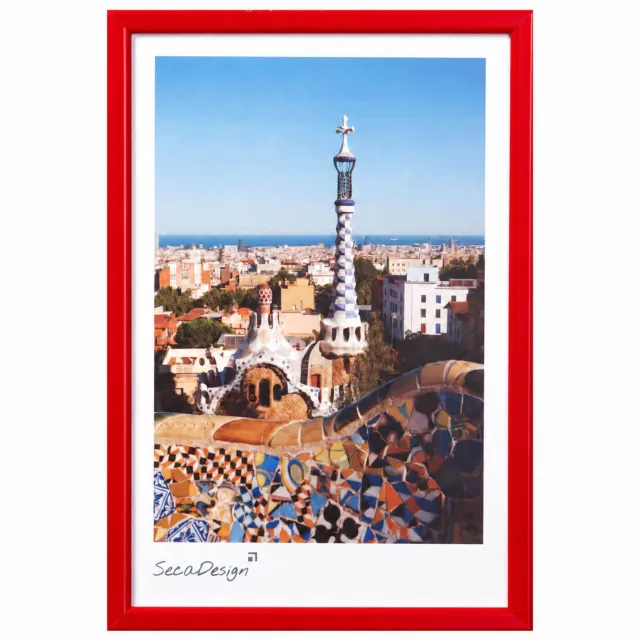 SecaDesign Iris Fotolijst - Fotomaat 30x40 cm - Rood