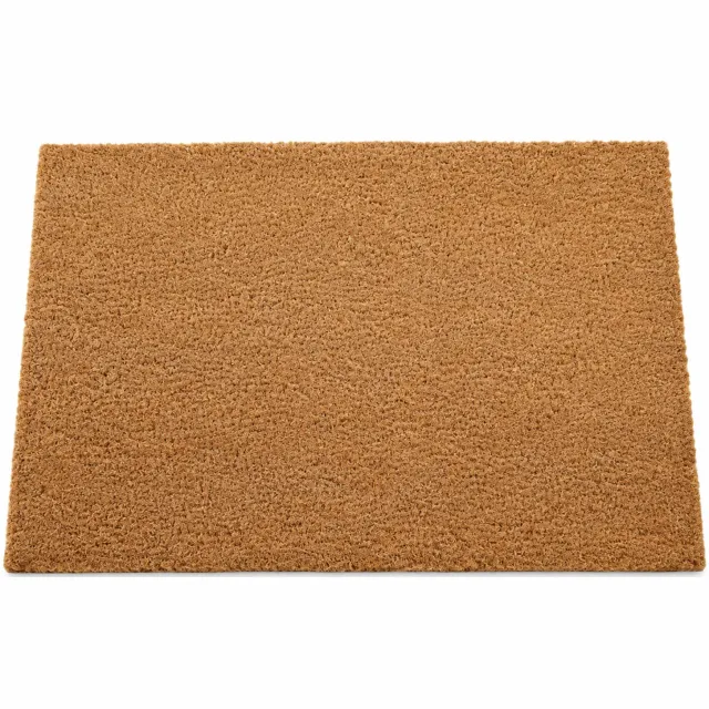 SWGOTA Effen kokosdeurmat 40 x 60 cm voor de entree Bruin