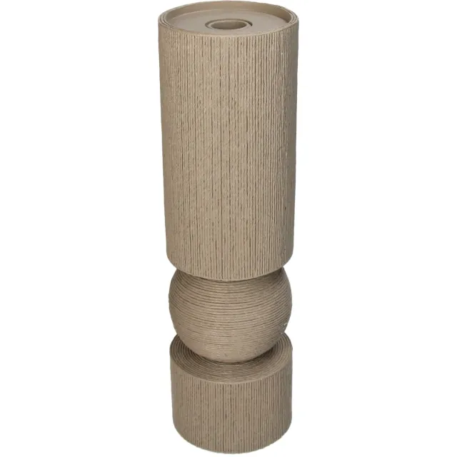 HD Collection Kaarsenhouder Polyhars Zand 11x11x30,7cm Sand