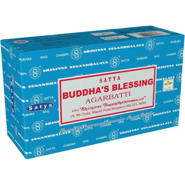 Satya buddha's blessing - wierook - doos 12 pakjes van 15 gram