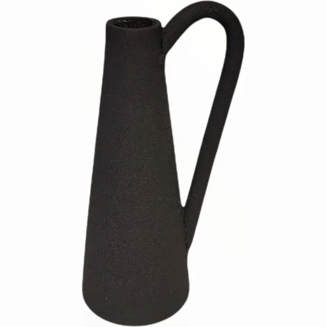 Branded by Kandelaar - Amy - Zwart - Metaal - 18 cm hoog