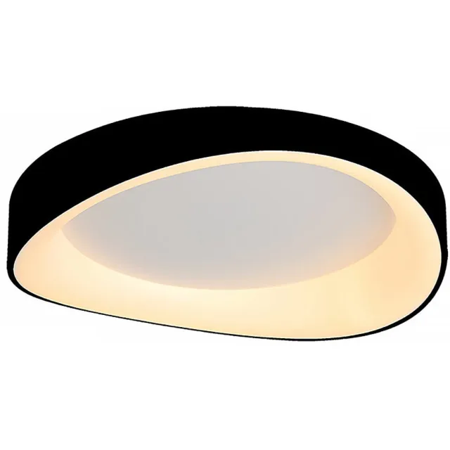 Freelight Plafondlamp Duna Ø 47 cm zwart