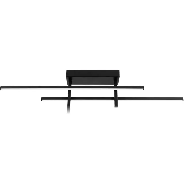EGLO Trepiliano Plafondlamp - LED - 78.5 cm - Zwart/Wit