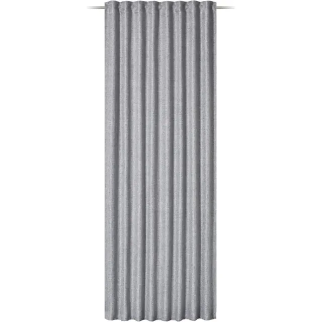 Elbersdrucke Gordijn met verborgen lussen Vienna 255x140 cm grijs Grau
