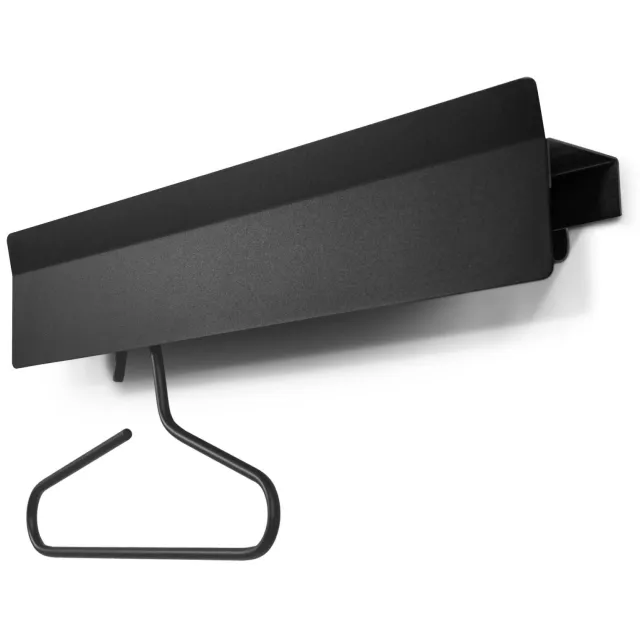 Spinder Design wandkapstok Vigilo 80 Zwart
