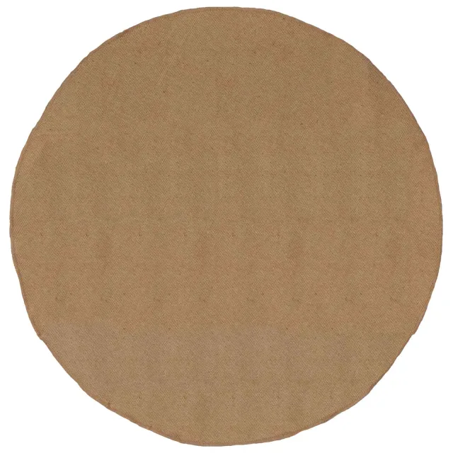 vidaXL Vloerkleden Naturel Ø 120 cm Jute