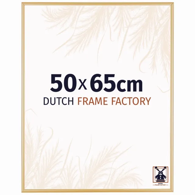 Dutch Frame Factory Fotolijst 50x70 cm - Aluminium - Goud Vintage - Kampen