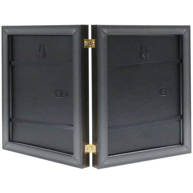 Deknudt Frames fotolijst S41VK3 H2V - bruin - tweeluik - 2x 10x15 cm
