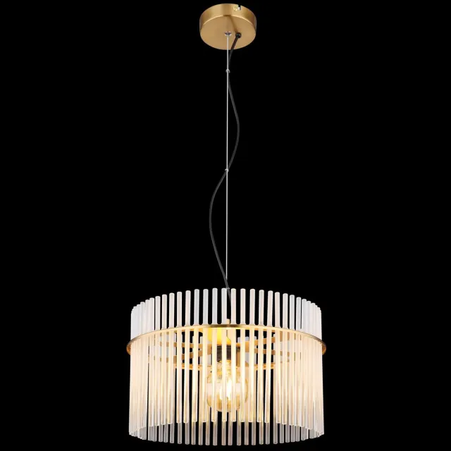 Globo Hanglamp - goud - GORLEY - glas - Ø 40cm - E27 - 15698HM - Globo