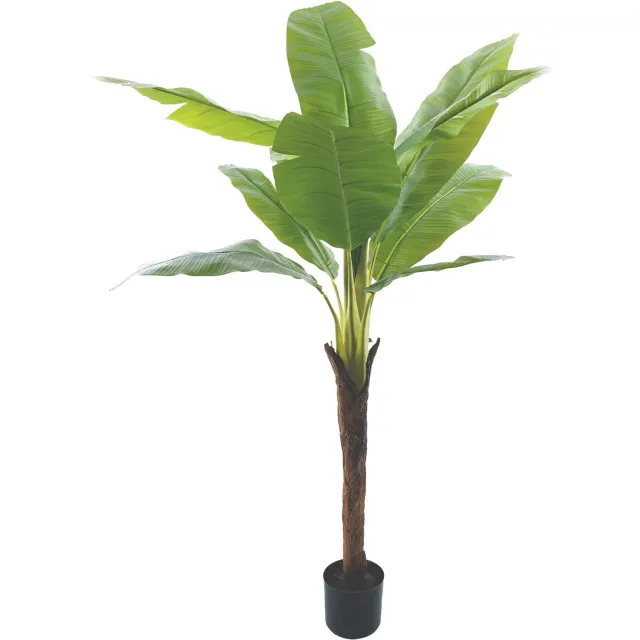 homebound by ky Kunstplant bananenboom 180cm | kunstplant Groen